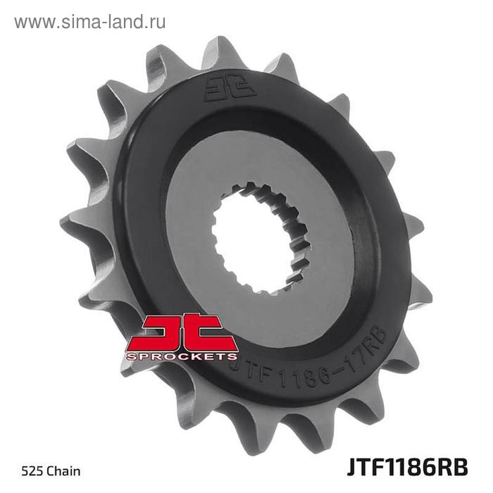 

Звезда передняя ведущая с демпфером JTF1186RB, цепь 525, 17 зубьев