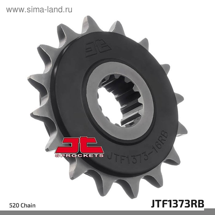 

Звезда передняя ведущая с демпфером JTF1373RB, цепь 520, 17 зубьев