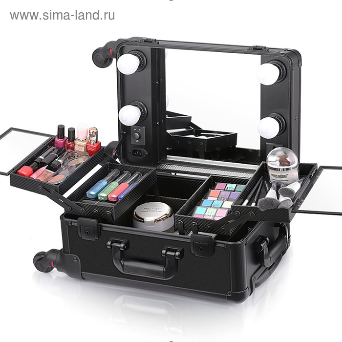 Мобильная студия визажиста без ножек цвет чёрный LC 006 31516₽