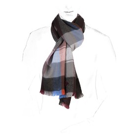 

Шарф мужской 32×180 см, коричневый