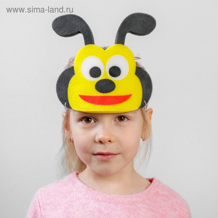 фото Карнавальная маска «пчёлка» на резинке, поролон страна карнавалия