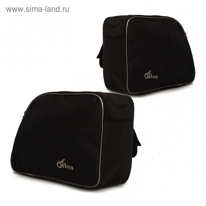 Сумка боковая для снегохода BRP, черный, комплект из 2х сумок
