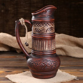 

Кувшин "Кумыс", 1,7 л, роспись ангобом, микс