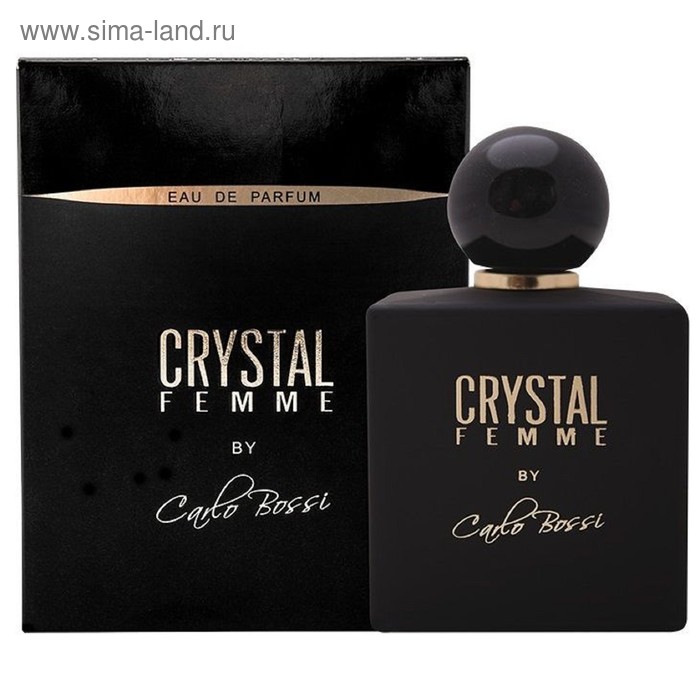 

Парфюмированная вода женская Carlo Bossi Crystal Femme, 100 мл