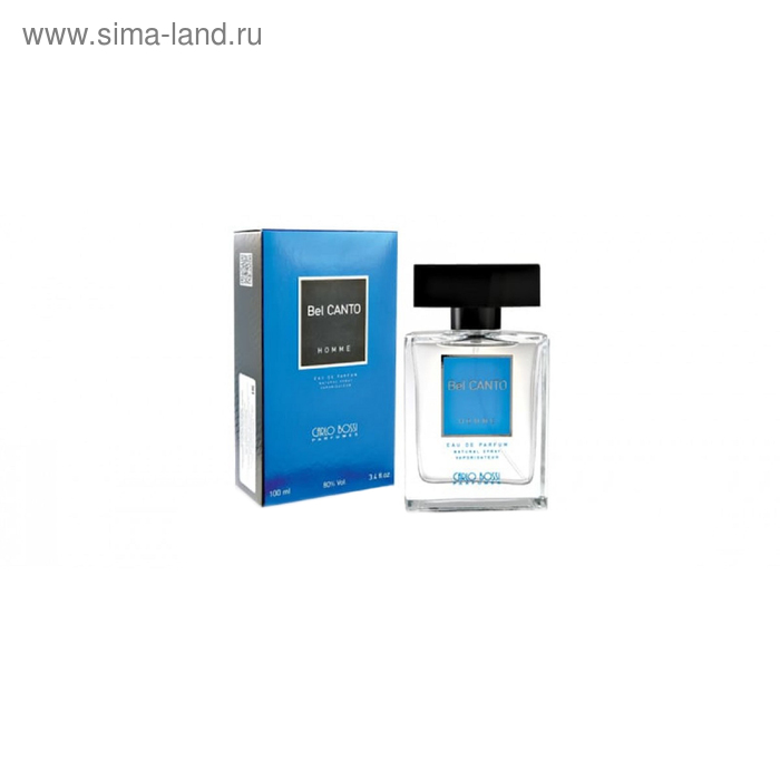 carlo bossi parfumes парфюмерная вода bel canto blue 100 мл 425 г Парфюмированная вода мужская Carlo Bossi Bel Canto Blue, 100 мл