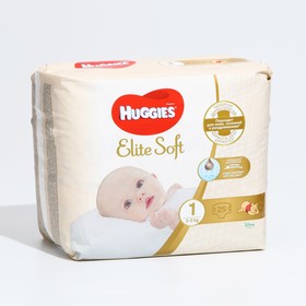 Подгузники "Huggies" Elite Soft 1, 3-5кг, 25 шт от Сима-ленд