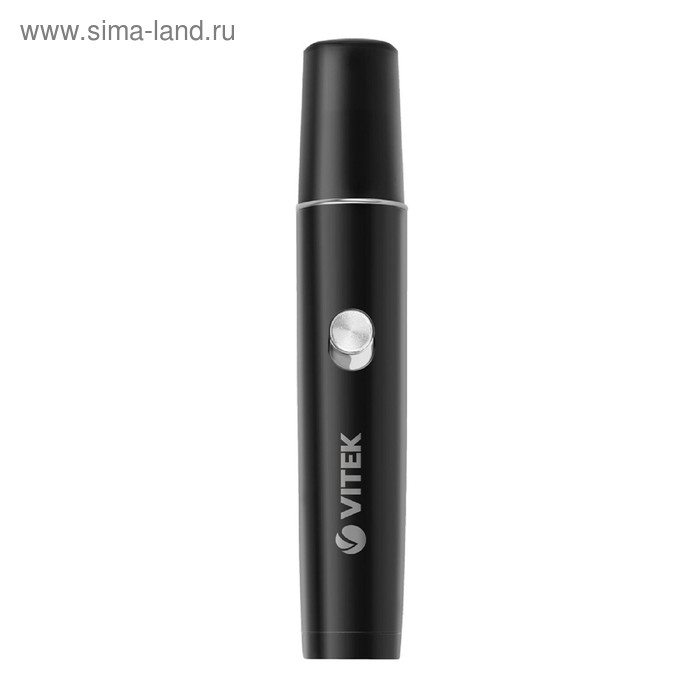 цена Триммер Vitek VT-2555 BK, для носа/ушей, 1хААA (не в комплекте), чёрный