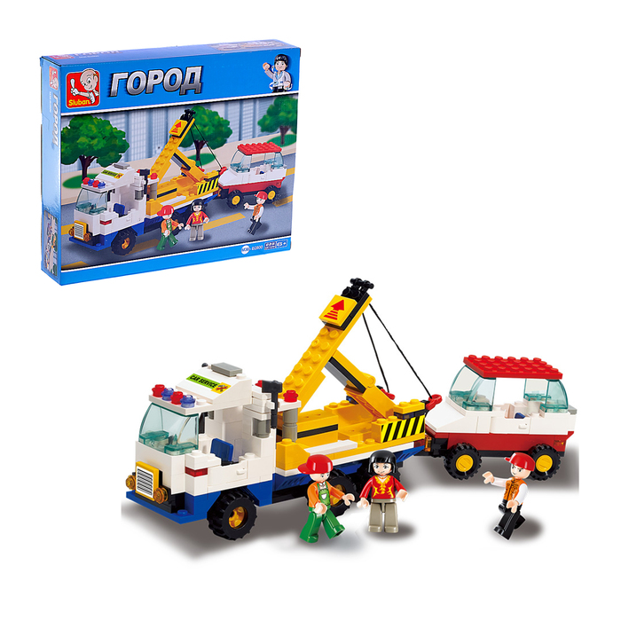 Конструктор «Эвакуатор», 222 детали