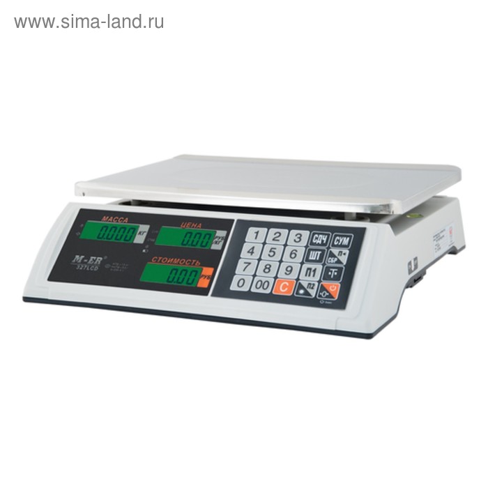 Весы торговые электронные M-ER 327AC-15.2 LCD «Ceed»