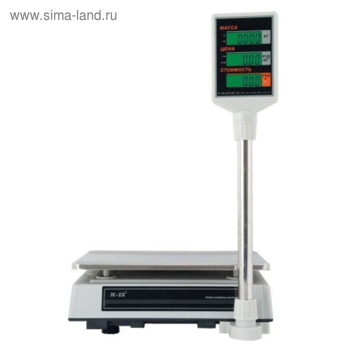 фото Весы торговые электронные m-er 327acp-15.2 lcd «ceed»