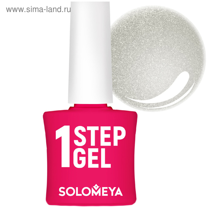 

Однофазный гель-лак Solomeya 36 Серебро