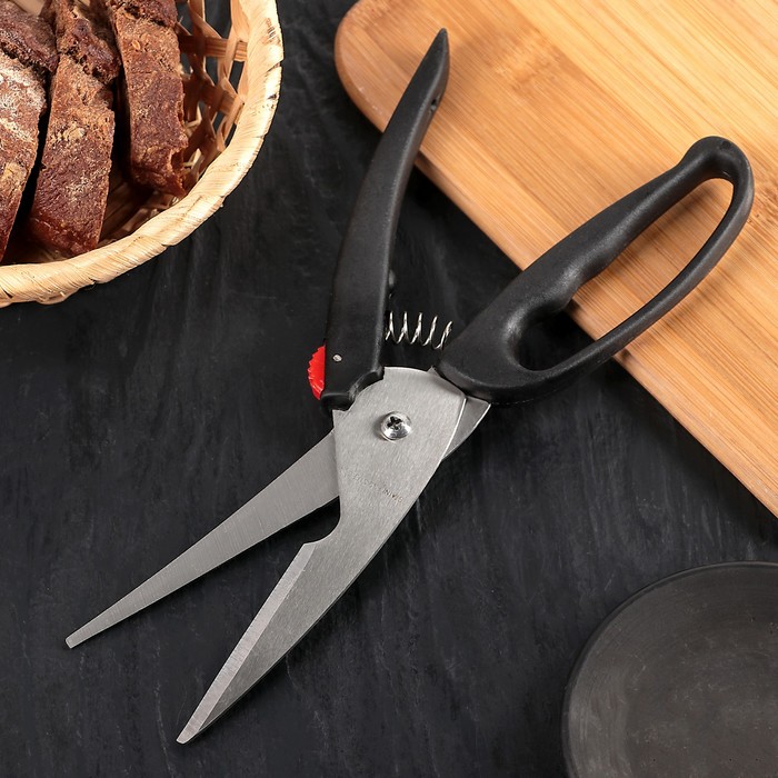 Ножницы кухонные для мяса и рыбы 23х7 см "Туман"