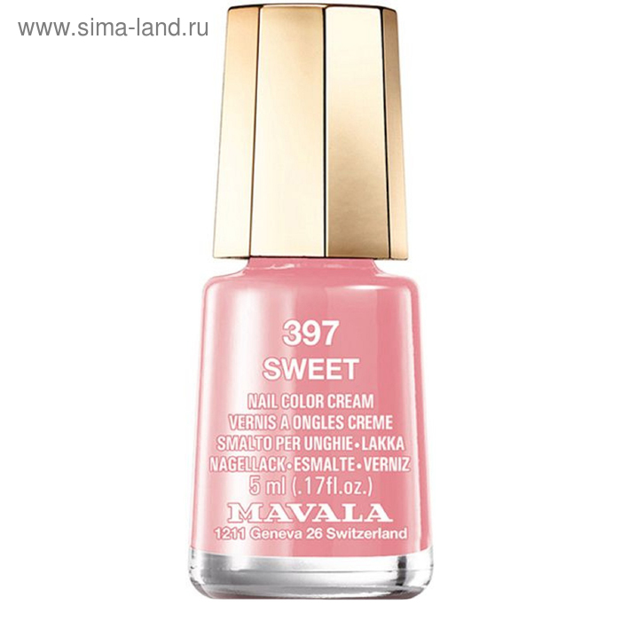 Лак для ногтей Mavala, тон 397 Sweet