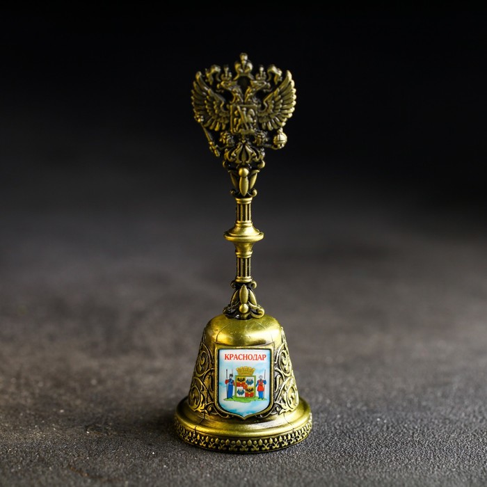 Колокольчик в форме герба «Краснодар. Царские ворота»