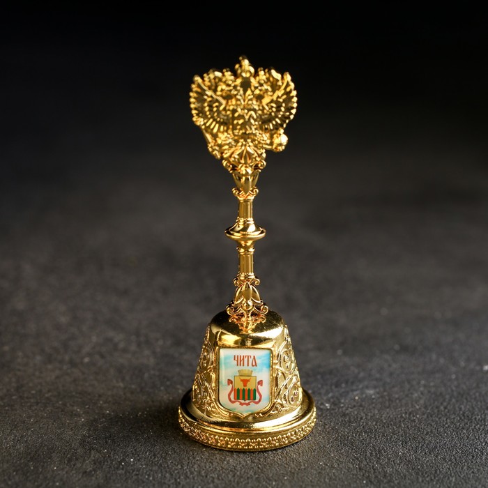 Колокольчик в форме герба «Чита. Часовня Александра Невского»