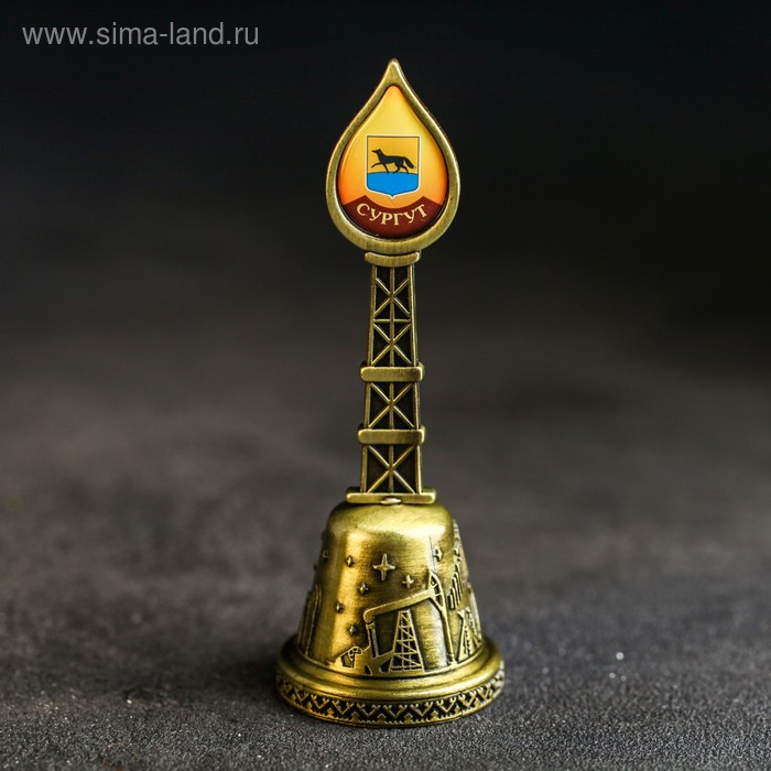 

Колокольчик в форме капли «Сургут. Памятник основателям»