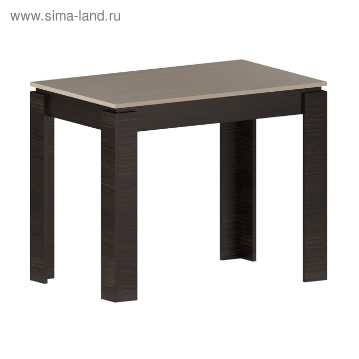 Обеденный стол «СТ 07», 946×596×750 мм, цвет бодега тёмный / бодега светлый комод с гладильной доской 750 1 685 × 425 × 840 905 мм бодега тёмный светлый