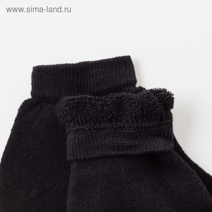 

Носки женские махровые укороченные Collorista, цвет чёрный, р-р 41-42 (27 см)