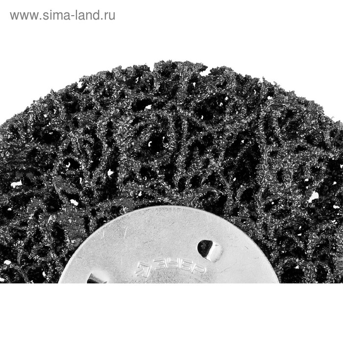 фото Щетка "зубр" 35162-050_z01, нейлоновая, абразивное покрытие, открытая структура, 50 мм