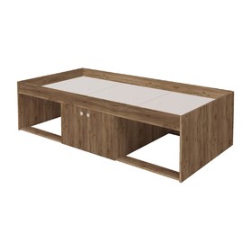 

Кровать детская Polini kids Simple 3000 с нишами, цвет дуб