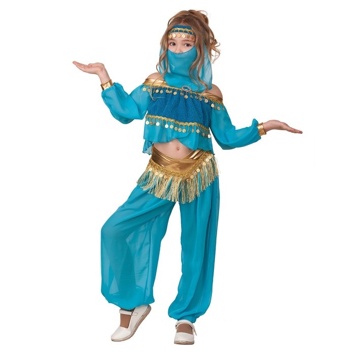 Карнавальный костюм «Принцесса Востока», текстиль, р. 30, рост 116 см