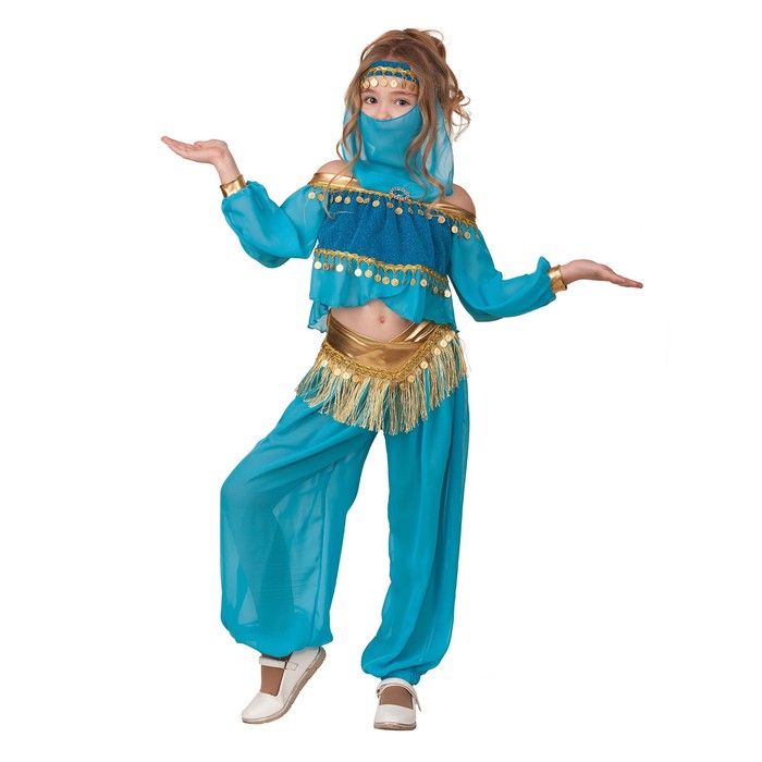 Карнавальный костюм «Принцесса Востока», текстиль, р. 32, рост 128 см