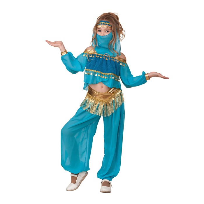 Карнавальный костюм «Принцесса Востока», текстиль, р. 34, рост 134 см