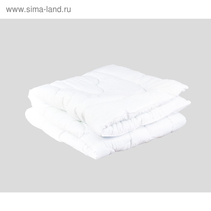 Одеяло всесезонное, размер 172 × 205 см, силиконизированное волокно, холлофайбер