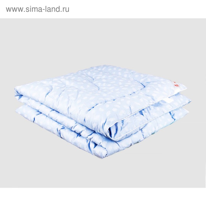 Одеяло всесезонное, размер 200 × 220 см, искусственный лебяжий пух