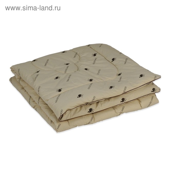 Одеяло всесезонное, размер 172 × 205 см, верблюжья шерсть одеяло размер 172×205±2 см верблюжья шерсть бежевый