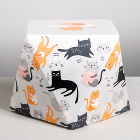 

Коробка складная «Мяу», 16 × 16 × 16 см