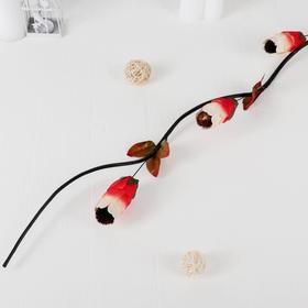 

Декор "Лоза цветы с шишками" 150 см, микс