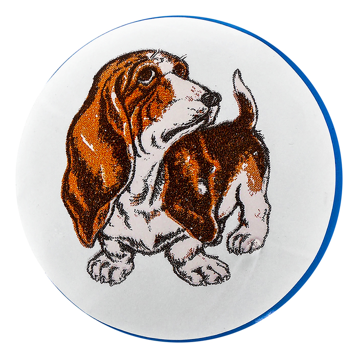 Мяч с рисунком, цвета МИКС