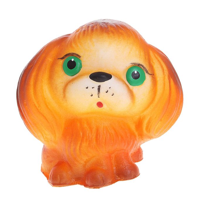 Резиновая игрушка "Собака Пекинес"