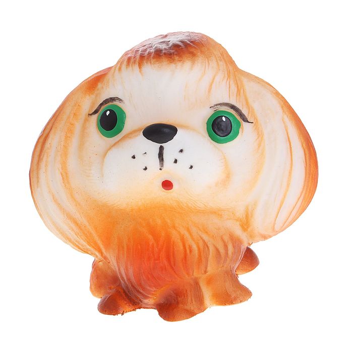 Резиновая игрушка "Собака Пекинес"