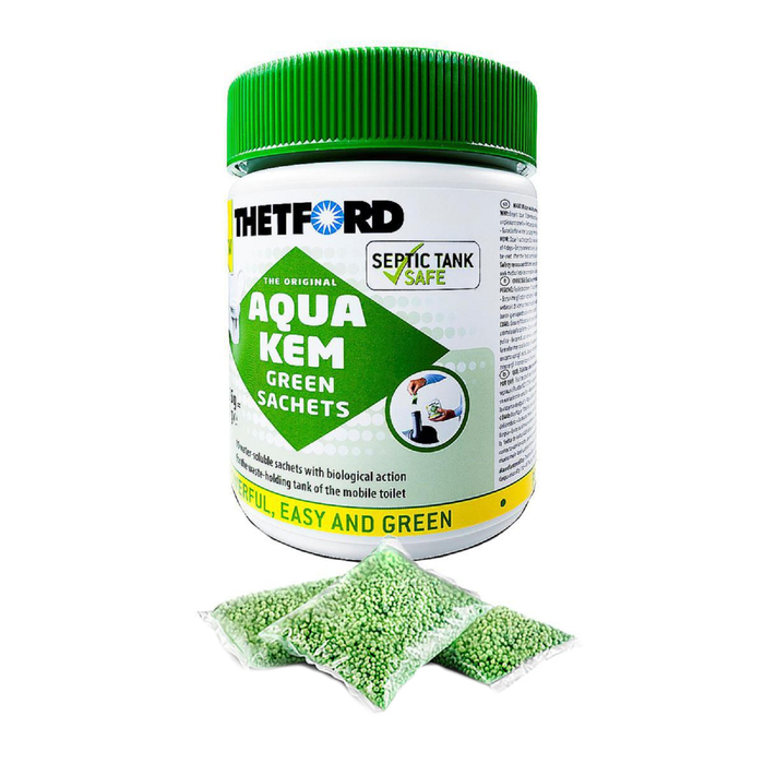 Порошок для биотуалета Aqua Kem Green Sachets (15 пакетиков/30гр)