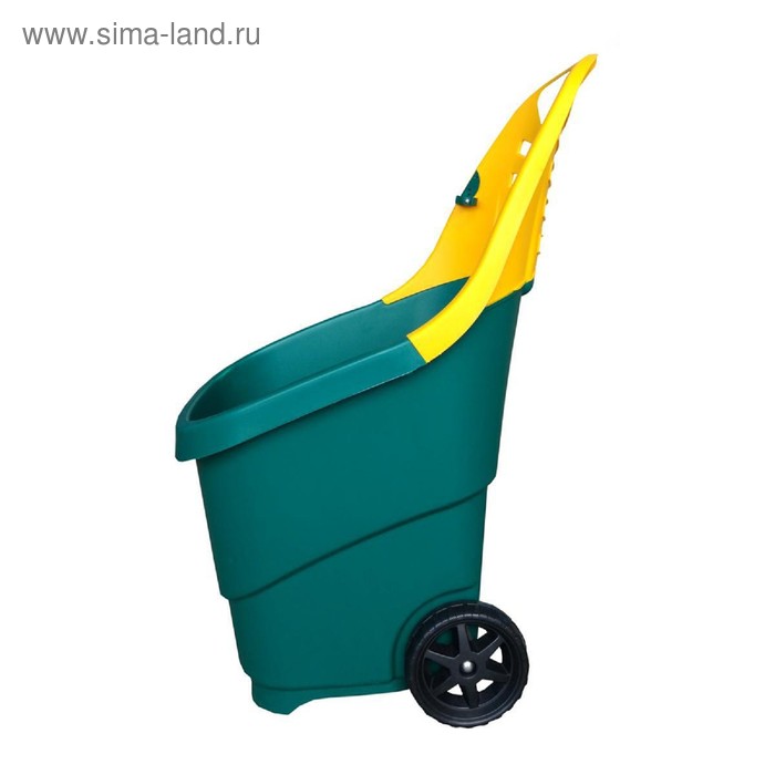

Тачка садовая, двухколёсная: груз/п 65 кг, 65 л, зелёная