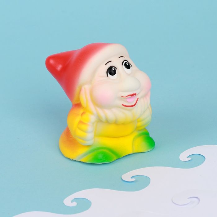 Резиновая игрушка "Гном", МИКС