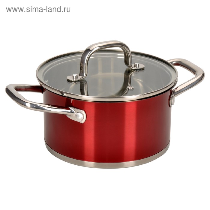 

Кастрюля Regent inox Stendal, размер 16х8 см, 1.6 л