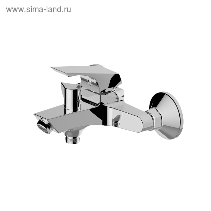 Смеситель для ванны Voda Right RH 54 с коротким изливом без аксессуаров цвет хром 4521₽