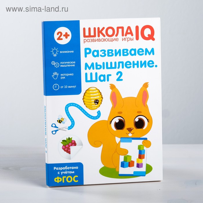 

Развивающая игра «Школа IQ Развиваем мышление. Шаг 2»