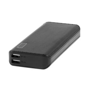 

Внешний аккумулятор LuazON PB-02, 7500 мАч, 2 USB, 1 А, индикатор зарядки, чёрный