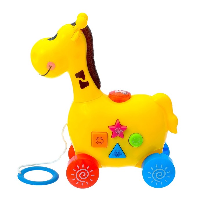Игрушка музыкальная "Жирафик", световые и звуковые эффекты