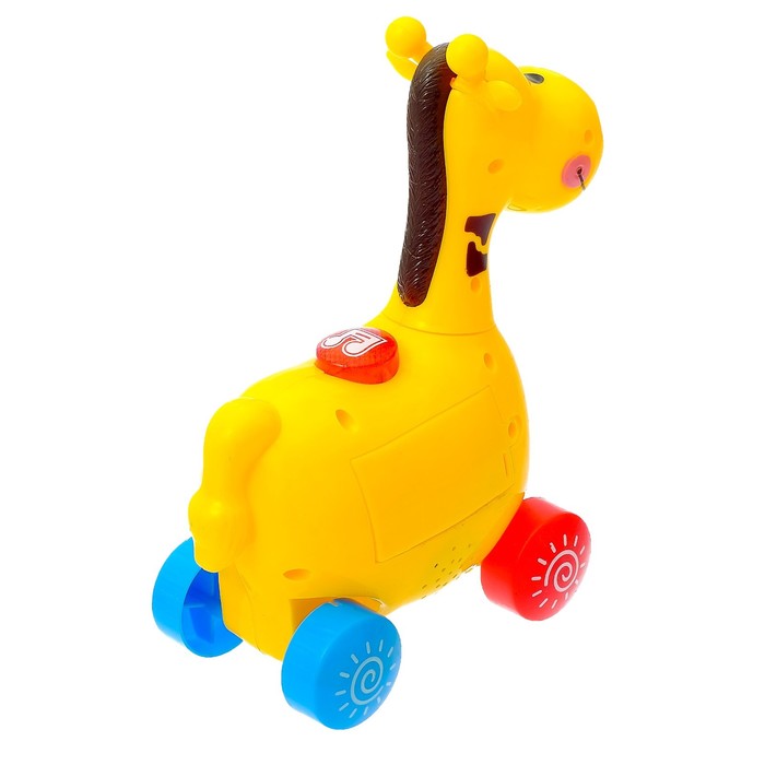 Игрушка музыкальная "Жирафик", световые и звуковые эффекты