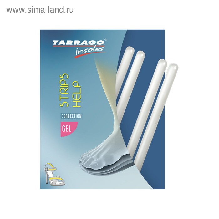 Полоски гелевые под ремешки Tarrago Strips Help Gel, 4 шт.