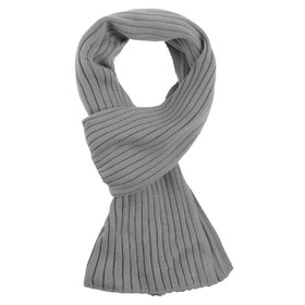 

Шарф Stripes, цвет серый
