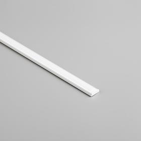 Накладной профиль General для светодиодной ленты, 2 м, 17.5 × 6 мм, матовый рассеиватель, аксессуары Ош