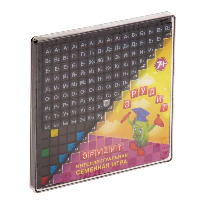 Настольная игра "Эрудит", 131 чёрная фишка