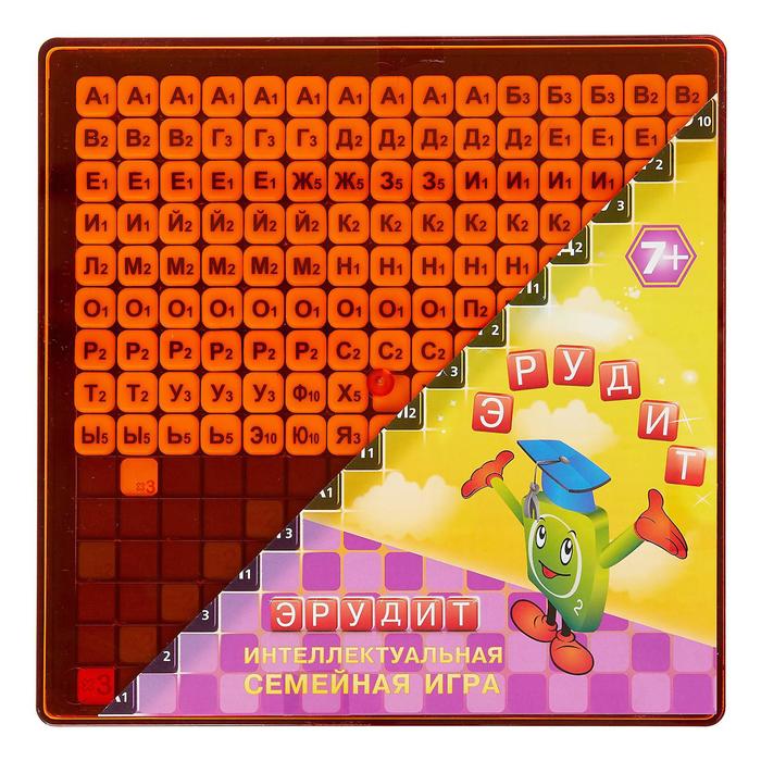 Настольная игра "Эрудит", 131 жёлтая фишка