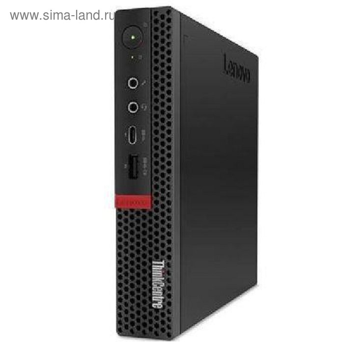 фото Компьютер lenovo thinkcentre tiny m720q slim i3 9100t (3.1), 4гбg 630, черный